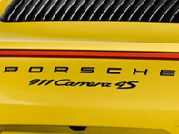 'PORSCHE 911 CARRERA 4S' Black Rear Badge for Porsche 991.2 - 99104480383041 'PORSCHE 911 CARRERA 4S' Black Rear Badge for Porsche 991.2 - 99104480383041
