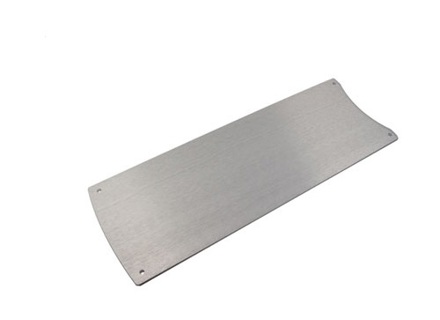 Aluminium emergency/ hand brake & heater control block-off plate. Porsche 911/912/930 - I02