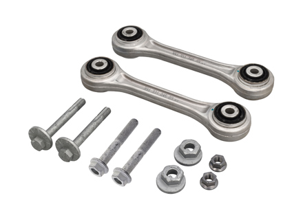Set di 2 tiranti dello sterzo e bulloni per sospensioni posteriori. Porsche 991 - 9P1501529, 99133104503, 99133104520, 9P1501529A