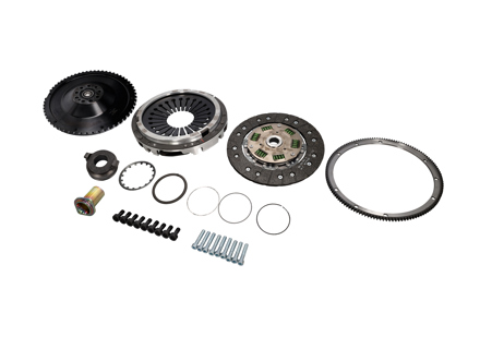 Lichtgewicht stalen vliegwiel en koppelingsset. Porsche 993/996/997 Turbo 3.6L - 106431-12KIT, 106431-12PKG