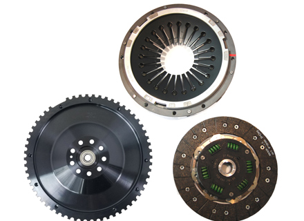 Lightweight steel flywheel and clutch kit. Porsche 993/996/997 Turbo 3.6L - 106431-12KIT, 106431-12PKG