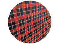 SOLM (Rosso) wool tartan fabric, inspiration: Ferrari *SAMPLE* SOLM (Rosso) wool tartan fabric, inspiration: Ferrari *SAMPLE*