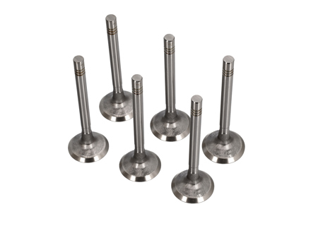 Cylinder head exhaust valve kit, SET OF 6. Porsche 911 S / TU / T / E - 90110540850