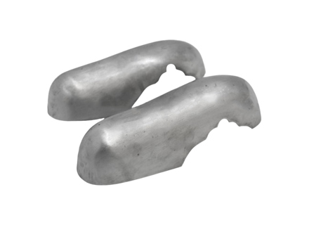 Stoßstangenhornpaar, Porsche 356 Pre-A 1950-52 - 35658171, 356 58171, 35658172, 356 58172 - PP125BG, P125BG