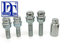 Locking wheel bolt kit (+7mm/+15mm longer). Chrome plated for Porsche - 99736198009, PAF009593, 99136105700, WHT006980C, WHT006980A, 9A700698000 Locking wheel bolt kit (+7mm/+15mm longer). Chrome plated for Porsche - 99736198009, PAF009593, 99136105700, WHT006980C, WHT006980A, 9A700698000