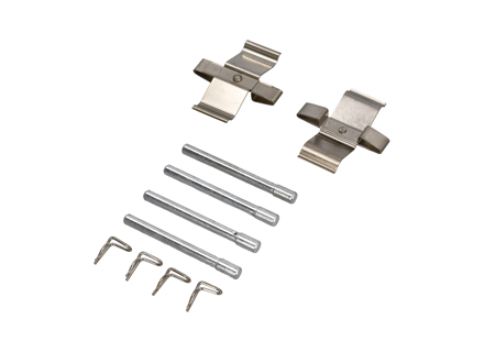 Kit molle di fissaggio pastiglie freno anteriori. Porsche 914 1969-76 - 9143523616, 9143523616X, 90135191216, 90135191614, 90135191616 - 1664001010