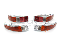Indicator Lamps and Lens Front & Rear Kit Porsche 911 SWB - 90163140100, 90163140200, 90163140300, 90163140400 Indicator Lamps and Lens Front & Rear Kit Porsche 911 SWB - 90163140100, 90163140200, 90163140300, 90163140400