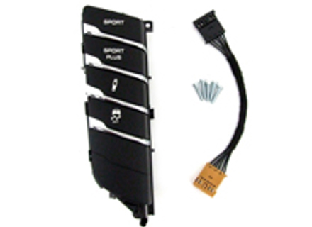 Pannello di controllo console centrale con pulsanti, sinistra. Porsche 95B Macan - 95B907041, 95B907041ACDML, 95B907041QDML, 95B907041Q, 95B907041A