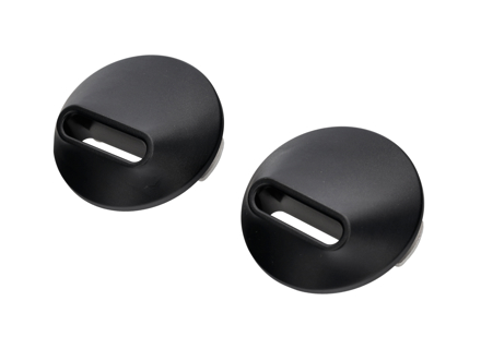 Leather pull strap set with trim for RS door. Porsche 911 - 9645557610001C, 96455583200