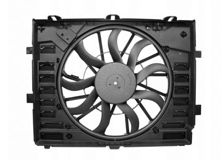 Conduit d'air du radiateur à eau avec ventilateur. Porsche 958 Cayenne >>2014 - 95810606120