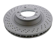 Remschijfrotor, Voor. Standard Coat Z. Porsche 991 S 3.8L (OE Part No 99135140301 / 99135140401) - 460.4500.20, 460.4501.20, 99135140301, 99135140302, 99135140401, 99135140402 - 460.4500.20, 460.4501.20