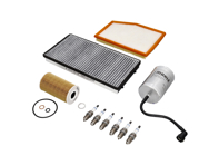 Kit d'entretien moteur : filtres à air, à carburant, à huile, bougies d'allumage et plus encore – pour Porsche 986 Boxster 2.5 L (1997-1999) - 99610722560, 99610731351, 0PB115499A, 99611025301, 99611013103, 99611013104, 90012310630, 99657221901, 99657221902, 99657121903, 99757121900, 99757121901, 99757121902, 99917020190