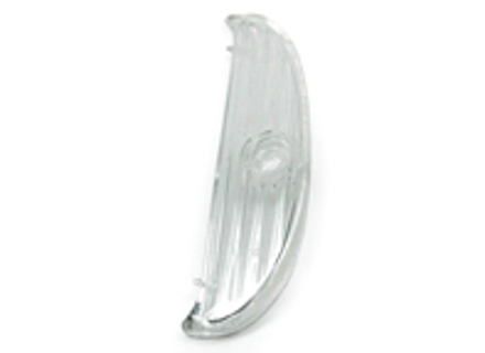 Fog lamp insert, half moon. Porsche 964 - 96463141600, 96463141500 - P47552S, P47552D, 1695250970, 1695250980