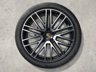 22' Cayenne (9YA) 911 Turbo Design Alloy wheels and summer tyres Original Porsche - 9Y0044663T 22' Cayenne (9YA) 911 Turbo Design Alloy wheels and summer tyres Original Porsche - 9Y0044663T