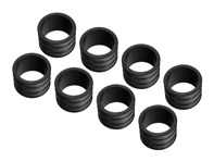 Manchons en caoutchouc pour admission d'air, lot de 8. Porsche 928 1978-84 - 92811015801, 92811015800