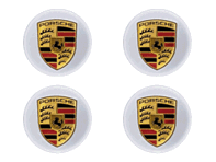 Copricerchi con stemma colorato per Porsche (Set di 4) - 00004460732 Copricerchi con stemma colorato per Porsche (Set di 4) - 00004460732