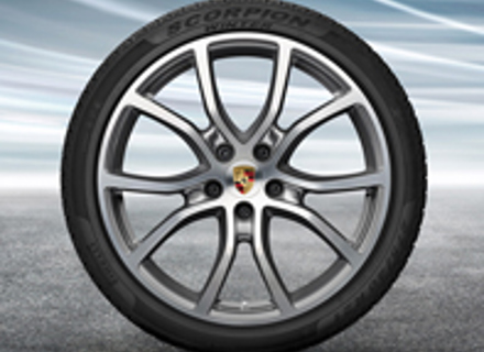 21' Cayenne Exclusive Design Alloy Wheels & Winter Tyres Original Porsche - 9Y0044630J