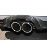Rear diffuser exhaust tailpipe surround carbon fibre. Porsche 981 Boxster / 981 Cayman - 981505811030K1 - ZPR072 Rear diffuser exhaust tailpipe surround carbon fibre. Porsche 981 Boxster / 981 Cayman - 981505811030K1 - ZPR072