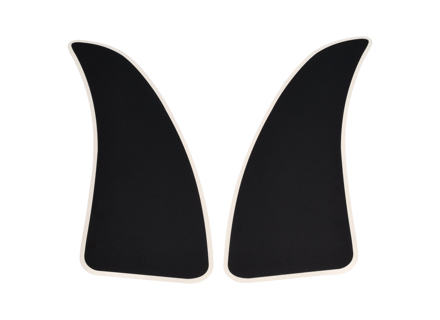 Stone chip guards set black Porsche Boxster 986 / 987 Boxster / Cayman - 98750482501, 98750482601 - SG986B