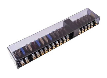 Front 18 way Fuse Panel. Porsche 911 1969 - 1973 - 91161208600, PCG61208500, 91161208700