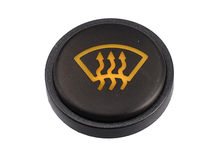 Cap with symbol for windscreen heating switch. Porsche 911 78-86 - 91161324001
