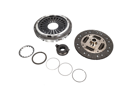 离合器套件。保时捷 996 Turbo SACHS 离合器片、压盘、分离轴承 - 996116013XX, 3000951016, 3082213136, 1878059033, 3151000464, 4200080060, 99611601300, 3000950116