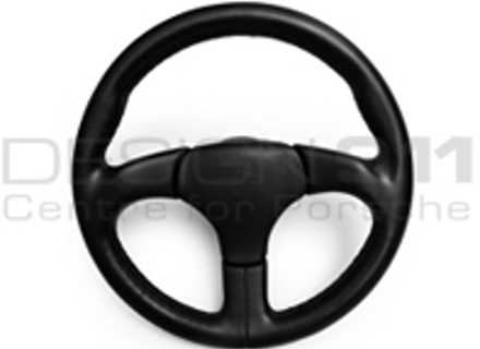 Sportlenkrad in SCHWARZEM Leder (ohne Airbag). Porsche 964 - 000043162008YR
