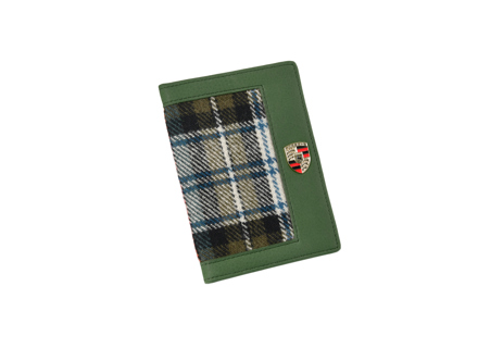 Porsche Classic '50 Years 911 Turbo' vehicle registration case, Green - PCG930200B