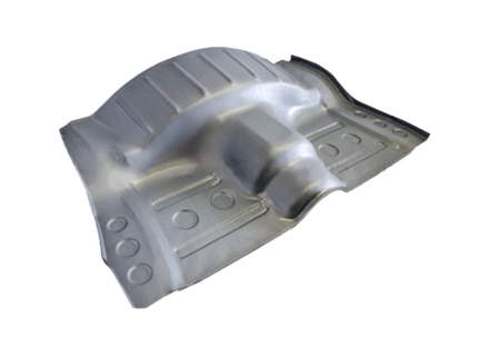 Komplette Rücksitzunterseite. Porsche 356A - 64450284125, 64450107301, PP119CB, P119CB