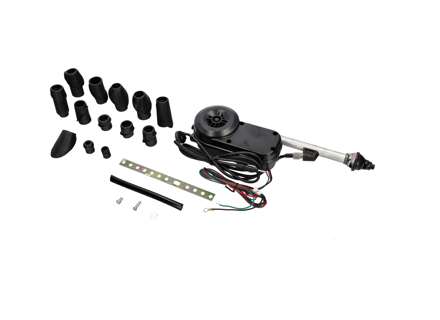 Antenna electric Black, 28mm base. Porsche 911 1963-89 - EQ035200, 1600900200