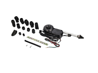 Antenna electric Black, 28mm base. Porsche 911 1963-89 - EQ035200, 1600900200