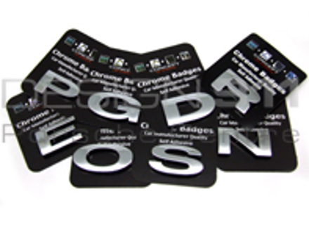 Y O U R N A M E - Lettres chromées