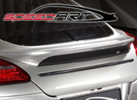 后扰流板 PS9 SpeedART。保时捷 Panamera