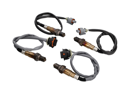 Lambdasonden-Kit vor und nach Katalysator. Porsche 997.1 2006-08 - 99760617701, 99760617702, 99760617700, 99760617601, 99760617602 - 0258006825, 0 258 006 825, 0258006824, 0 258 006 824