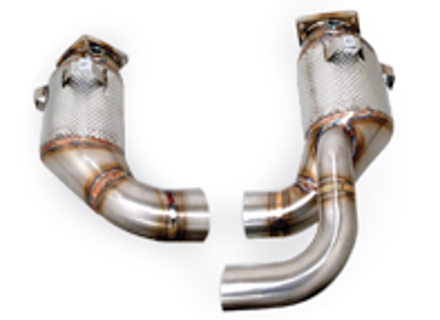 Sports exhaust catalytic converter without GPF Porsche 991.2 - P0.007.C01