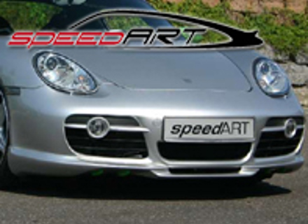 Front Bumper Chin Spoiler SpeedART SRS. Porsche 987C Cayman