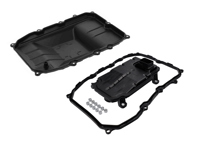 Kit de placa de cárter de transmisión, filtro de aceite y junta de cárter. Porsche 958 Cayenne / 970 Panamera - 95832137100, 95832543500, 95832136100