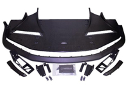 Carbon front splitter kit. Porsche 981 Cayman GT4