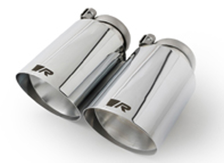 Exhaust tail pipes Porsche 718 Boxster and Cayman 2016 onwards - 686016 0500LR, 6860160500LR, 002670SGR, 0026 70SGR