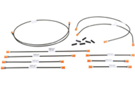Brake line kit. Porsche 911 1971-73 - 90135561102, 90135561200, 90135561900, 90135562001, 90135562102, 90135562202, 91135562704, 91135565305, 91435560300, 91435569100, 9013556200Y - EQ698005, 1661500610