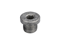 Tappo di scarico del liquido di raffreddamento sull'alloggiamento della pompa dell'olio. Porsche 996 / 986 Boxster / 997.1 - 90021900701, 90021900702 Tappo di scarico del liquido di raffreddamento sull'alloggiamento della pompa dell'olio. Porsche 996 / 986 Boxster / 997.1 - 90021900701, 90021900702