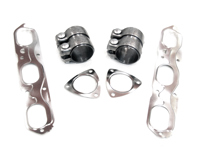 Exhaust fitting kit. Porsche 997 Carrera 3.6L / 3.8L MKII - 99711111330, 99711110730, 99711122030, 99711110731 Exhaust fitting kit. Porsche 997 Carrera 3.6L / 3.8L MKII - 99711111330, 99711110730, 99711122030, 99711110731