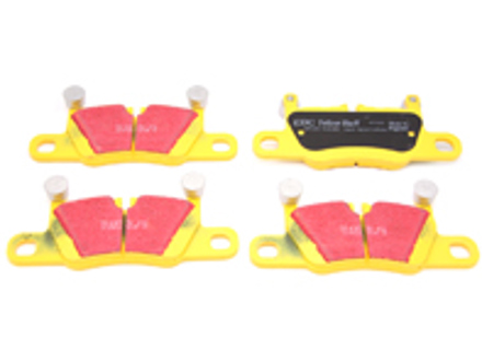 EBC YELLOW Brake Pads 'Fast Road' Rear. Porsche 991.1 S / 991.2 / 991.2 S - 99135294900, 99135294901, 97035294703, 97035294902, 97035294904 EBC YELLOW Brake Pads 'Fast Road' Rear. Porsche 991.1 S / 991.2 / 991.2 S - 99135294900, 99135294901, 97035294703, 97035294902, 97035294904