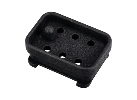 6-poliges Steckergehäuse mit Stift. Porsche 911 / 964 / 924S / 928 / 944 S2 / 968 - 91161286801, 91161286702