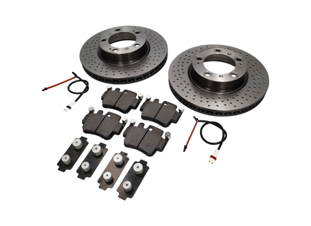BREMBO Brake Disc Package & PAGID Street+ Brake Pads Porsche 996 1997-04 - 99635140X01BRE, 07B31415, 99661236501, 99635108802, 1663100877, 1663100887, 99635140500, 99635140501, 99635140502, 99635140600, 99635140601, 99635140602, 09C88011, 23329, 99635294903, 99735193904, 99635294904, 99661236500, 9963510880, T8028SP2001