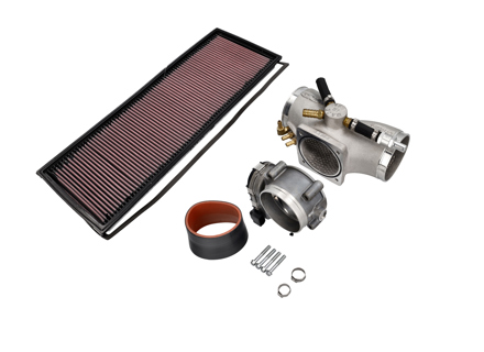 Plenum Aspirazione Competizione + Corpo Farfallato + Kit Filtri Porsche 996 Turbo/S/X50/GT2 IPD - 96274, 99760511502, 33-2189