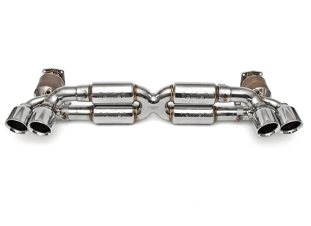 Uitlaat Supersport STREET X-Pipe uitlaatsysteem (inclusief sportkatalysatoren). Porsche 991 Turbo / Turbo S - 99111173170, 99111173171 - FS.POR.991T.SSSX, FS.POR.991T.SSSXQ, FS.POR.991T.SSSXB, FS.POR.991T.SSSXG
