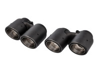 DesignTek Exhaust tail pipes in Carbon Fibre Effect for Porsche 991 S 3.8L - 99111136101, 99111136102, 99111136103, 99111198301, 99111198302, 99111198303, 99111146700, 99111136201, 99111136202, 99111136203, 99111146800