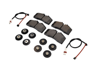 VOOR Remblokken, sensoren, shims Porsche 993 C2 /4 Brembo - 99335193905, 96461236302, 96535109600, 96435109601, 99335193905BRE