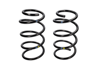 Molle elicoidali posteriori (coppia) - Marcature blu/gialle - Per Porsche 986 Boxster 2.7L (senza sospensioni sportive) 2003-2004 - 98633353134504